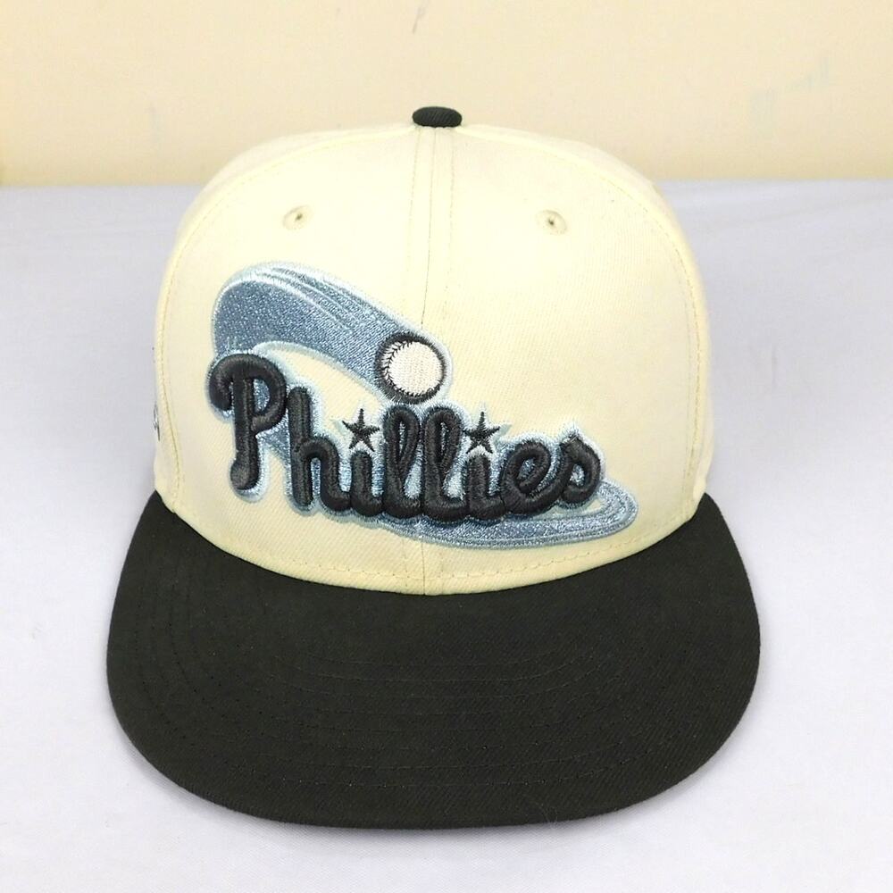 New Era Philadelphia Phillies Fitted Hat 7 1/2 1996 All Star Game Patch 59Fifty
